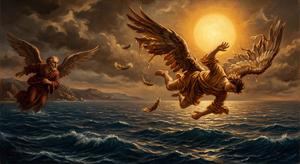 Icarus and the Wings