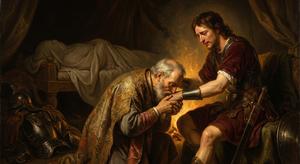 Achilles Shows Mercy to Priam