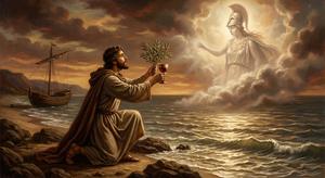 Telemachus Thanks Athena