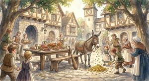 The Table, the Ass, and the Stick