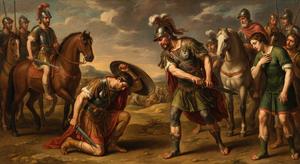 Aeneas Controls His Anger