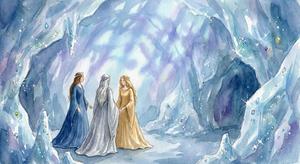 The Three Princesses in the Blue Mountain