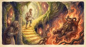 The Devil and His Three Golden Hairs