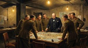 Winston Churchill's Strategic Leadership Through Crisis