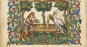 The Fox and the Stork