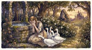 The Goosegirl at the Well